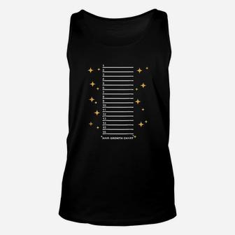 Hair Measurement With Lines In Inch Unisex Tank Top | Crazezy