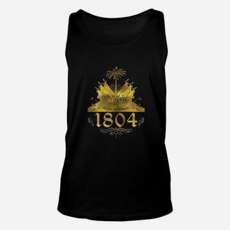 Haiti Independence Gold Flag Day 1804 Unisex Tank Top - Thegiftio