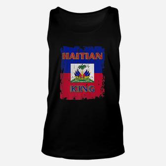 Haitian King Flag Day Unisex Tank Top - Thegiftio UK