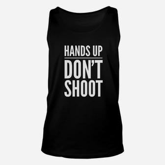 Hands Up Dont Shoot Unisex Tank Top | Crazezy UK