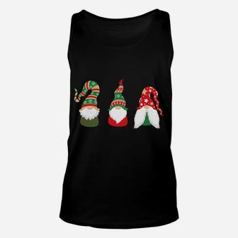 Hanging With My Gnomies Gift Funny Merry Christmas Gnome Unisex Tank Top | Crazezy CA