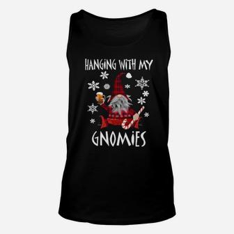 Hanging With My Gnomies Unisex Tank Top - Monsterry