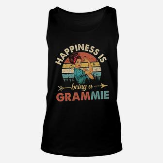 Happiness Is Being A Grammie Unisex Tank Top | Crazezy UK