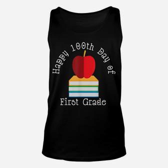 Happy 100Th Day Of First Grade 100 Days 1St Grade Completed Unisex Tank Top | Crazezy CA