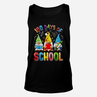 Happy 100Th Day Of School - 100 Days Of Gnomes Kindergarten Unisex Tank Top | Crazezy UK