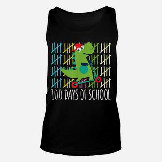 Happy 100Th Day One Hundred Days Of School Design Unisex Tank Top | Crazezy CA