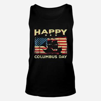 Happy Columbus Day Discovery Italian Explorer Unisex Tank Top | Crazezy UK
