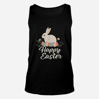 Happy Easter Bunny Unisex Tank Top | Crazezy UK