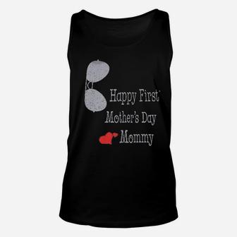 Happy First Fathers Day Daddy Unisex Tank Top | Crazezy CA