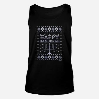 Happy Hanukkah Unisex Tank Top | Crazezy DE