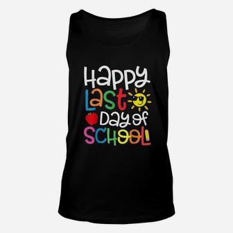 Happy Last Day Of School Unisex Tank Top | Crazezy AU