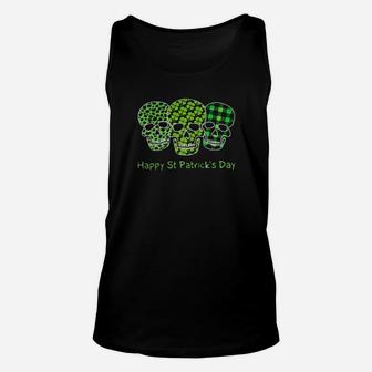 Happy St Patrick Day Unisex Tank Top - Monsterry