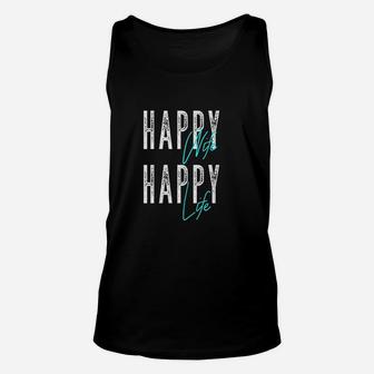 Happy Wife Happy Life Unisex Tank Top - Thegiftio