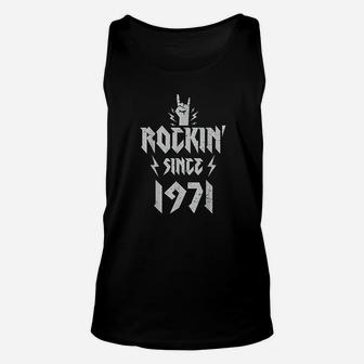 Hard Rock Music Rockin Since 1971 Unisex Tank Top | Crazezy