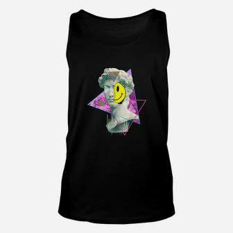 Have A Nice Day Statue Of David Retro 1980s Art Unisex Tank Top - Thegiftio