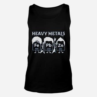 Heavy Metals Periodic Table Elements Printed Unisex Tank Top - Thegiftio