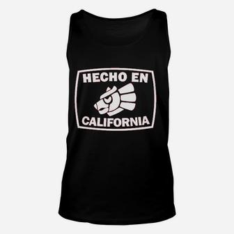 Hecho En California Awesome Cali Republic Unisex Tank Top | Crazezy CA