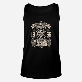 Herren Unisex TankTop Jahrgang 1965, Legenden Geburt, Retro Design - Seseable