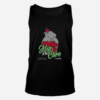 Hippo To The Core Unisex Tank Top - Monsterry CA