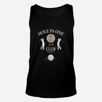 Hole In One Club Unisex Tank Top | Crazezy