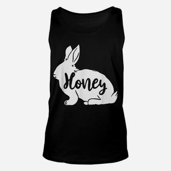 Honey Bunny Animal Lover Cute Easter Day Unisex Tank Top | Crazezy