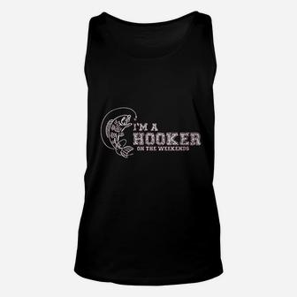Hooker On The Weekend Unisex Tank Top | Crazezy AU