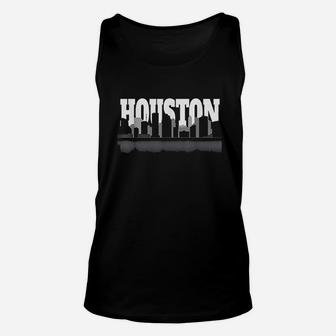 Houston The City Wit No Limits Skyline Unisex Tank Top | Crazezy UK