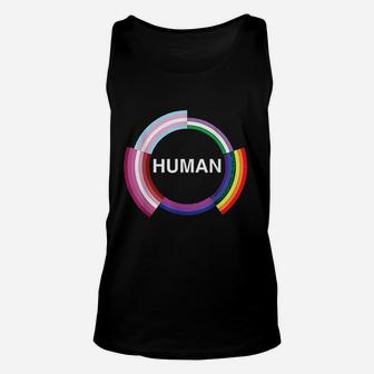 Human Pride Unisex Tank Top | Crazezy AU
