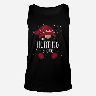 Hunting Gnome Matching Family Pajamas Christmas Gift Unisex Tank Top | Crazezy AU