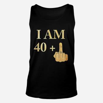 I Am 40 Plus 1 41St Birthday Unisex Tank Top | Crazezy