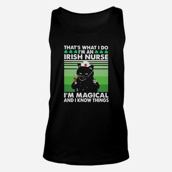 I Am A Irish Nurse Unisex Tank Top - Monsterry AU