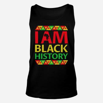 I Am Black History - Christmas Gift For Black History Month Unisex Tank Top | Crazezy DE
