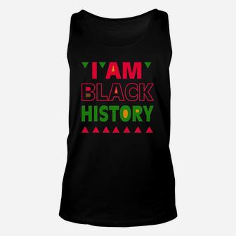 I Am Black History Unisex Tank Top - Thegiftio UK