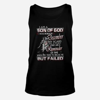 I Am Son Of God Unisex Tank Top - Monsterry CA