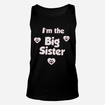 I Am The Big Sister Unisex Tank Top | Crazezy
