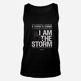 I Am The Storm Unisex Tank Top | Crazezy CA