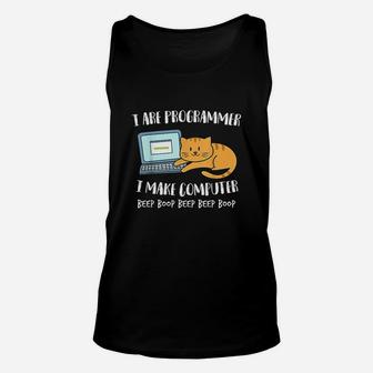 I Are Programmer I Make Computer Unisex Tank Top - Thegiftio