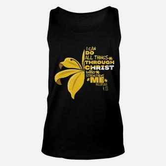 I Can Do Anything Through Christ Unisex Tank Top - Monsterry DE