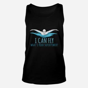 I Can Fly What's Your Superpower Unisex Tank Top | Crazezy