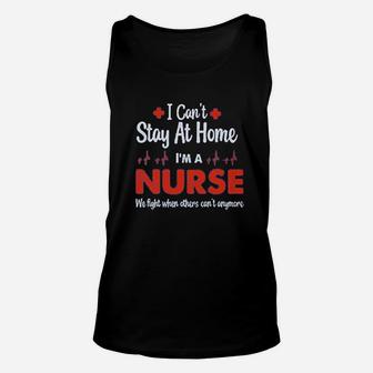 I Cant Stay At Home Im A Nurse Women Football Jersey Unisex Tank Top | Crazezy CA