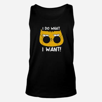 I Do What I Want Unisex Tank Top - Monsterry UK