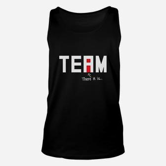I Found The I In Team Unisex Tank Top | Crazezy