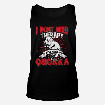 I Just Need My Quokka Australia Animal Gift Idea Unisex Tank Top | Crazezy