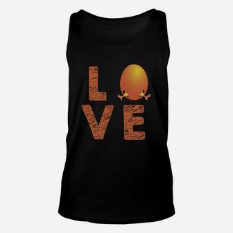 I Love Easter Festive Decorated Easter Egg Print Festive Unisex Tank Top - Thegiftio
