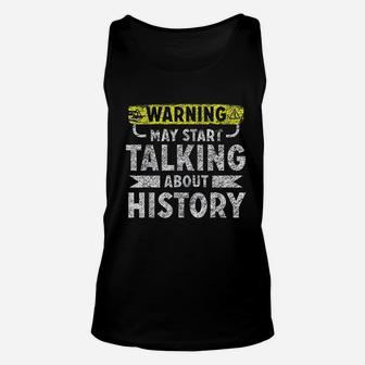 I Love History Funny History Lover Gift Unisex Tank Top - Thegiftio UK