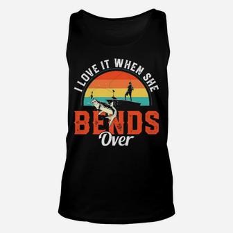 I Love It When She Bends Over Unisex Tank Top - Monsterry