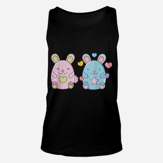 I Love My Hamster Shirt For Couples Matching Valentines Day Unisex Tank Top - Monsterry