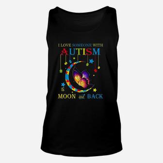 I Love Someone To The Moons And Back Unisex Tank Top - Thegiftio UK