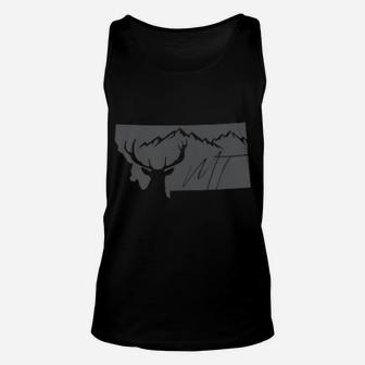 I Love The State Of Montana My Sweet Home Deer Elk Hunting Unisex Tank Top | Crazezy UK
