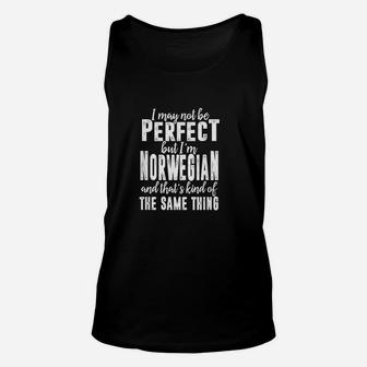 I May Not Be Perfect But Unisex Tank Top | Crazezy